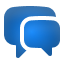 Chat bubbles icon
