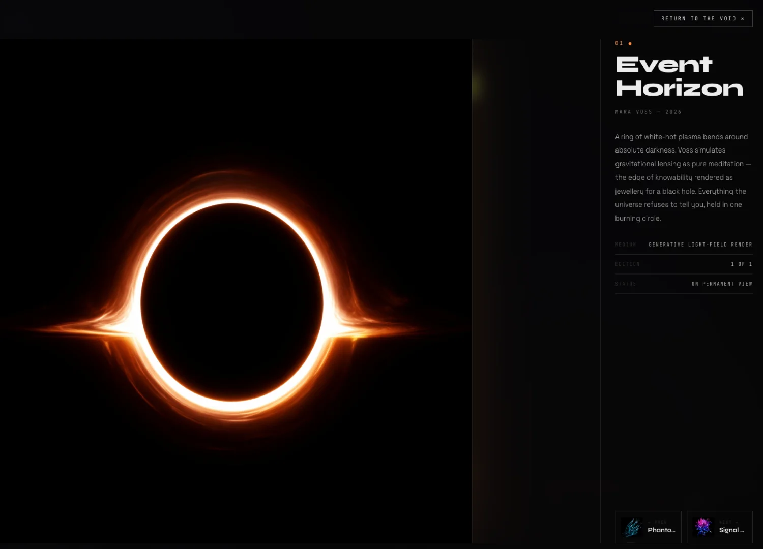 Infinite scroll blackboard template screen