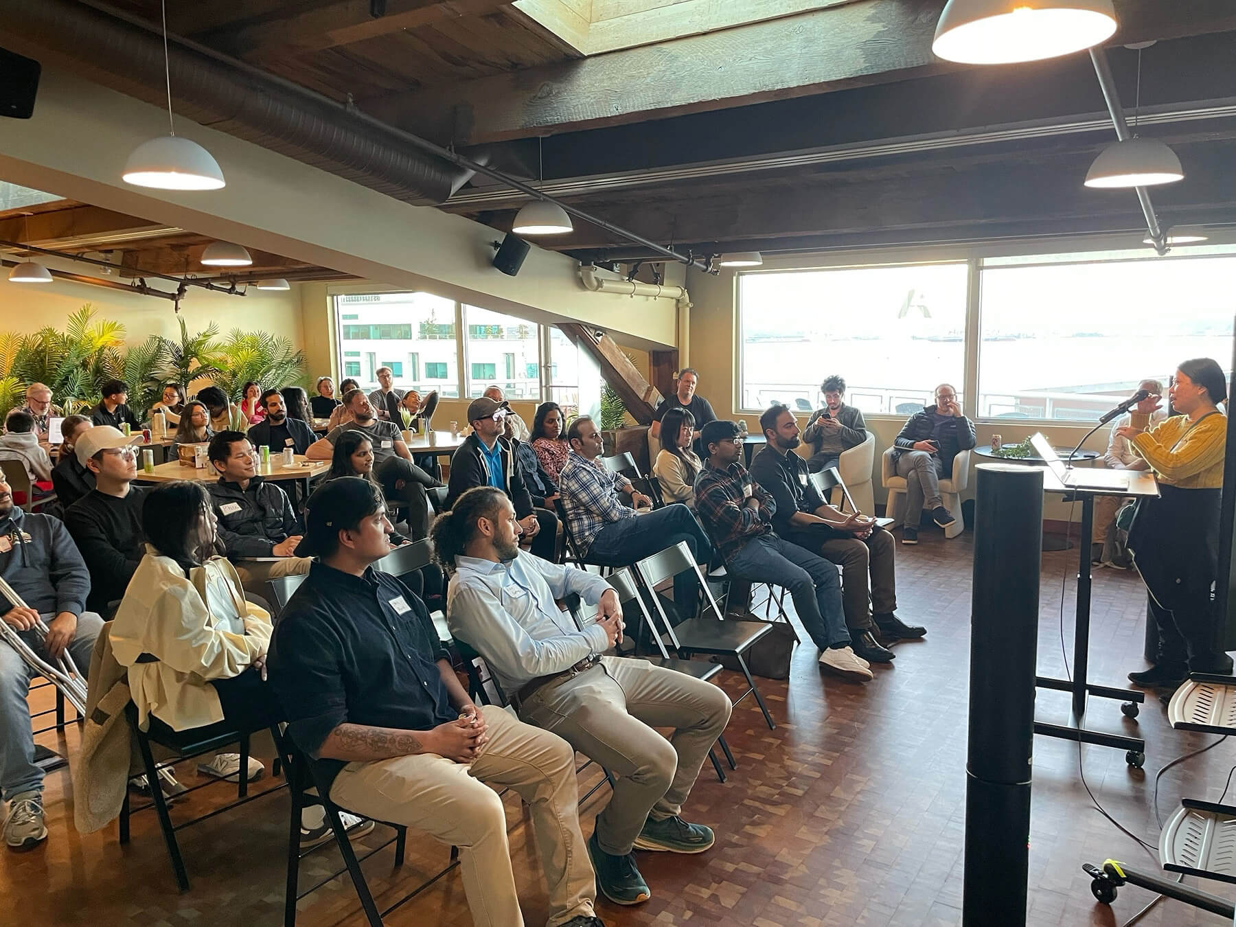 Build with Bolt event - developers working together